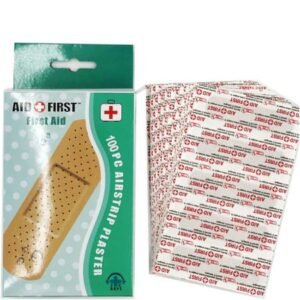 Adhesive Bandage Plaster Strips – 100 Pack