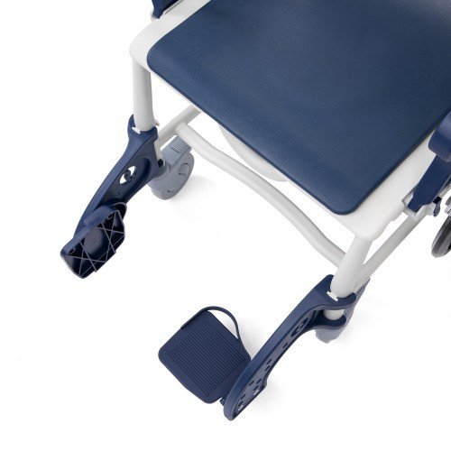 3-in-1 Commode Wheelchair Shower Chair with Brakes – Premium - Image 9
