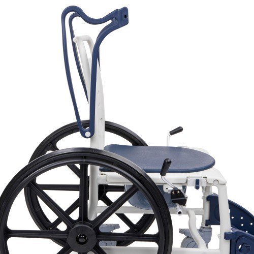 3-in-1 Commode Wheelchair Shower Chair with Brakes – Premium - Image 6