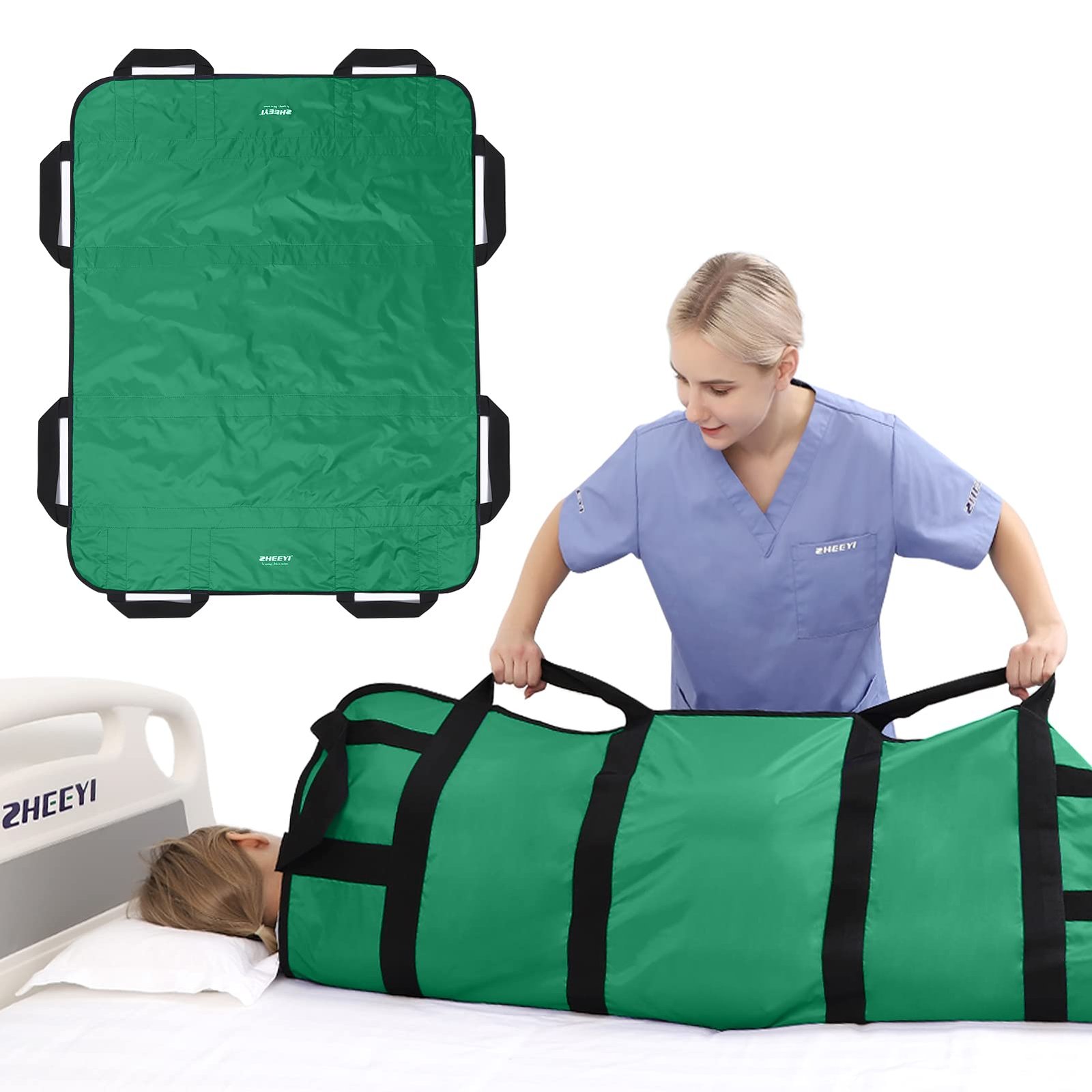 Patient Transfer Lifting Sheet – Bed Repositioning & Turning Aid