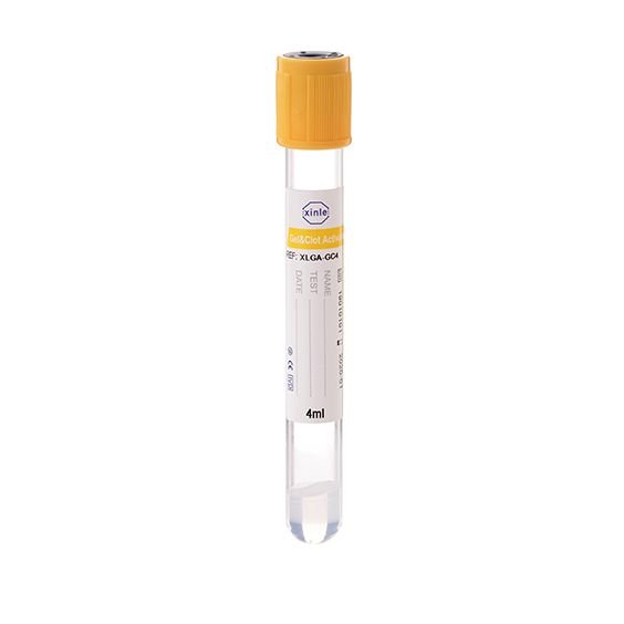 Gel & Clot Activator Blood Collection Tubes
