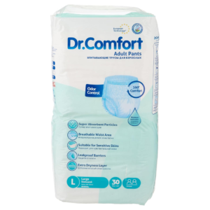 Dr Comfort Adult Pull Up Diapers 30pcs pack – Leakproof Pants