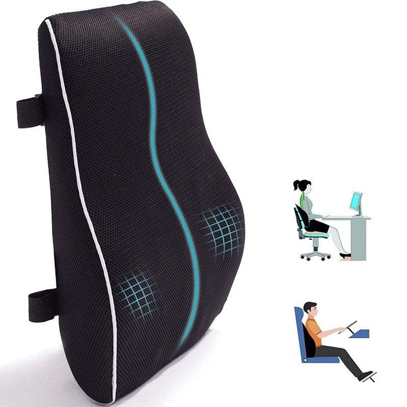 Orthopedic Back Support Cushion for Chair Lumbar Support - Image 3