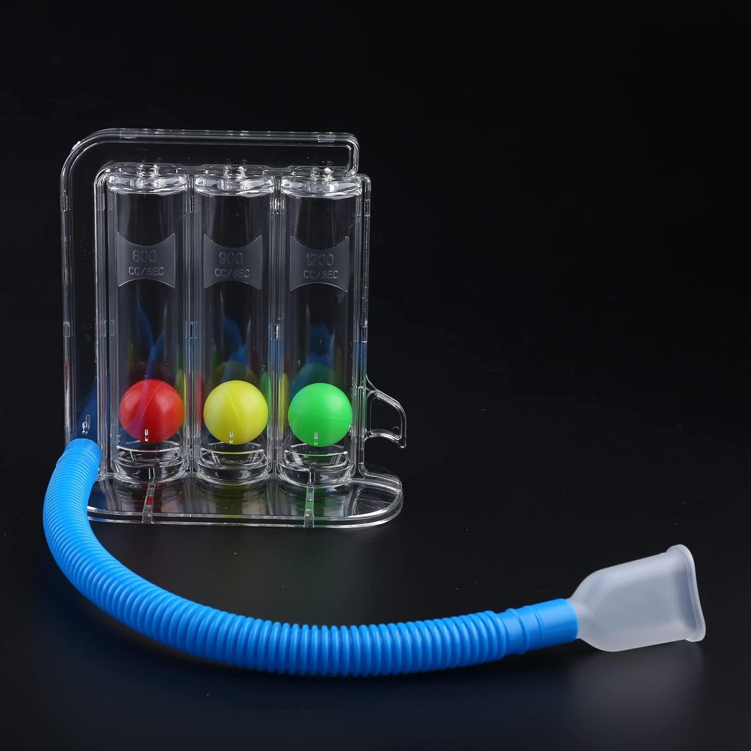 Incentive Spirometer 3 Ball Lung Exerciser for Breathing Therapy - Image 2