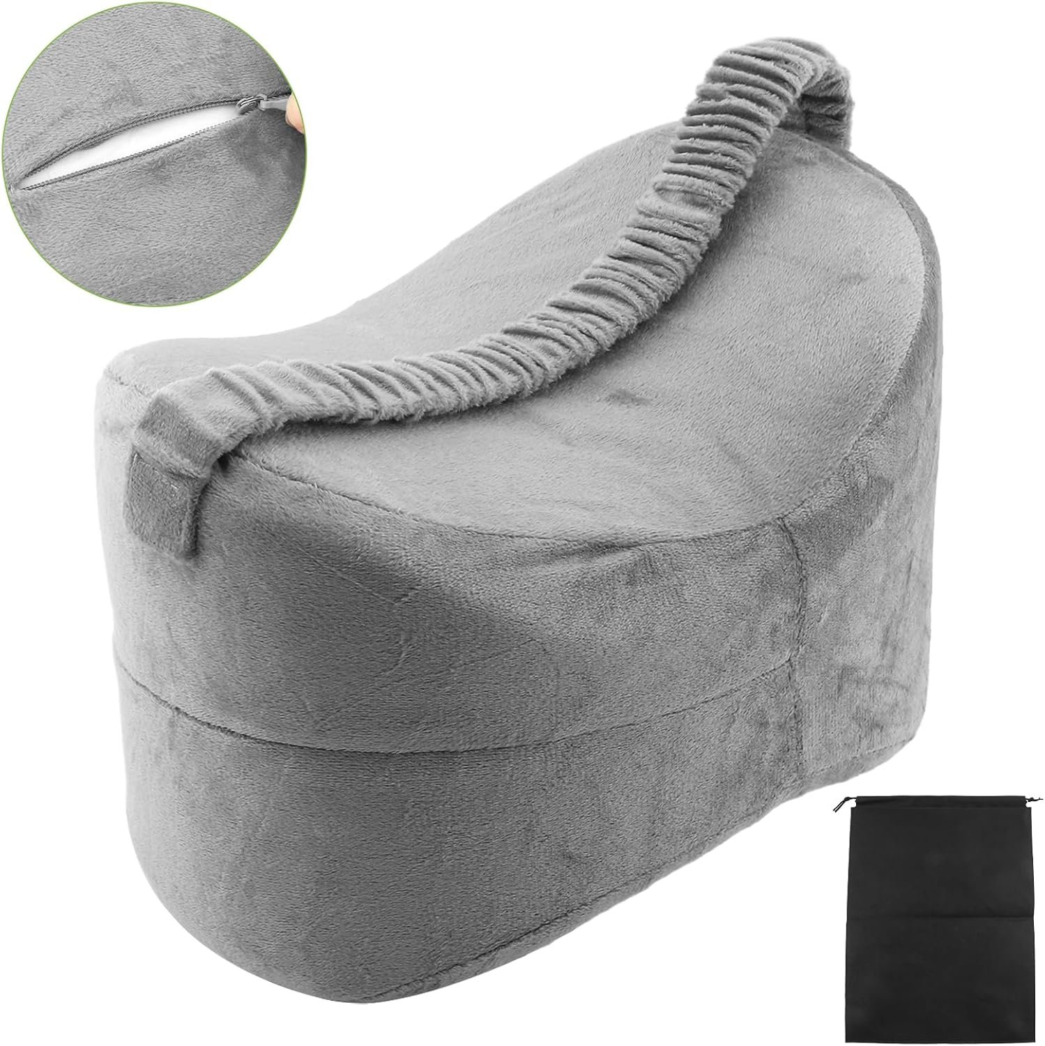 Orthopedic Knee Pillow Memory Foam Leg Support Cushion - Image 12