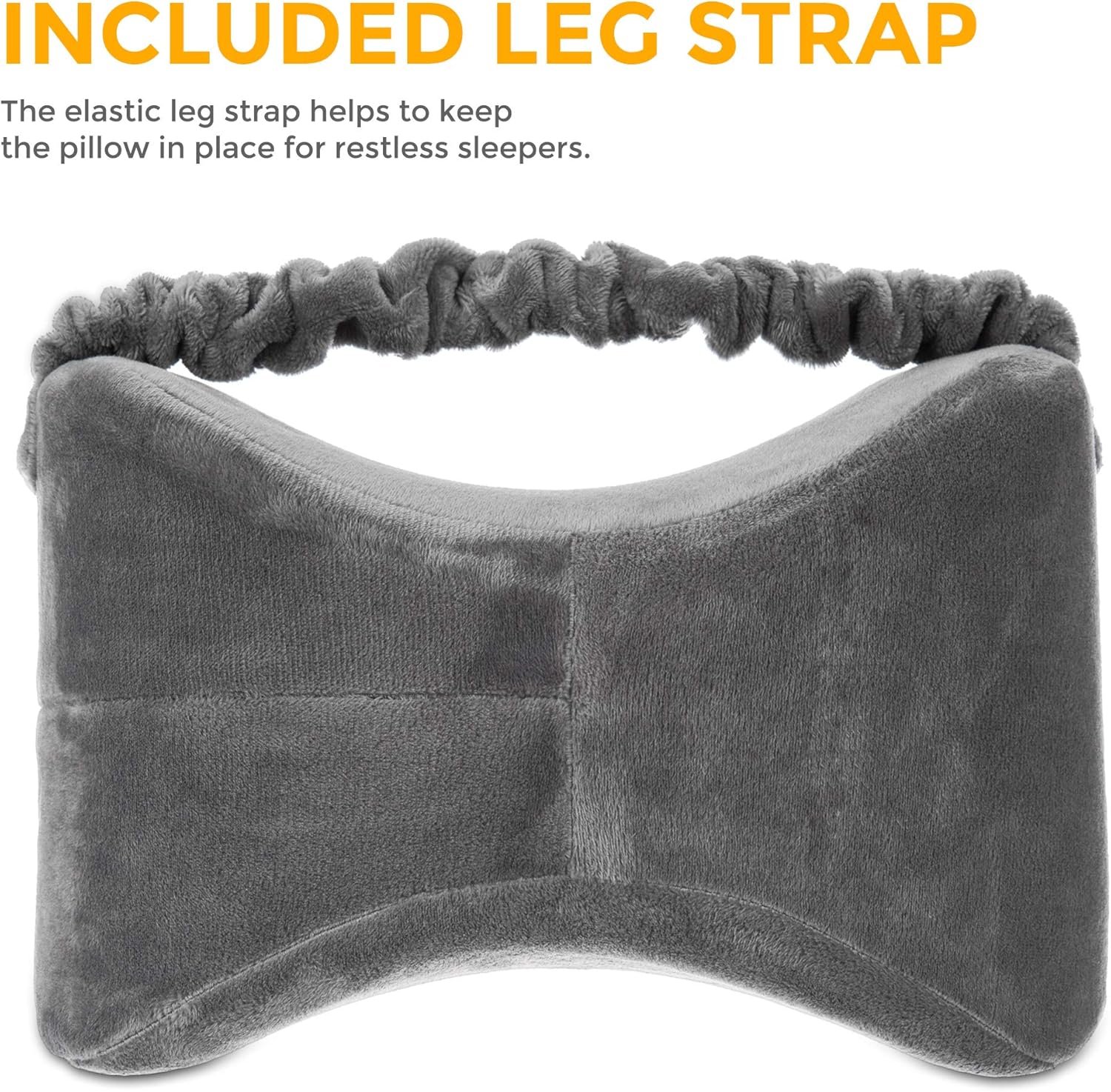 Orthopedic Knee Pillow Memory Foam Leg Support Cushion - Image 4