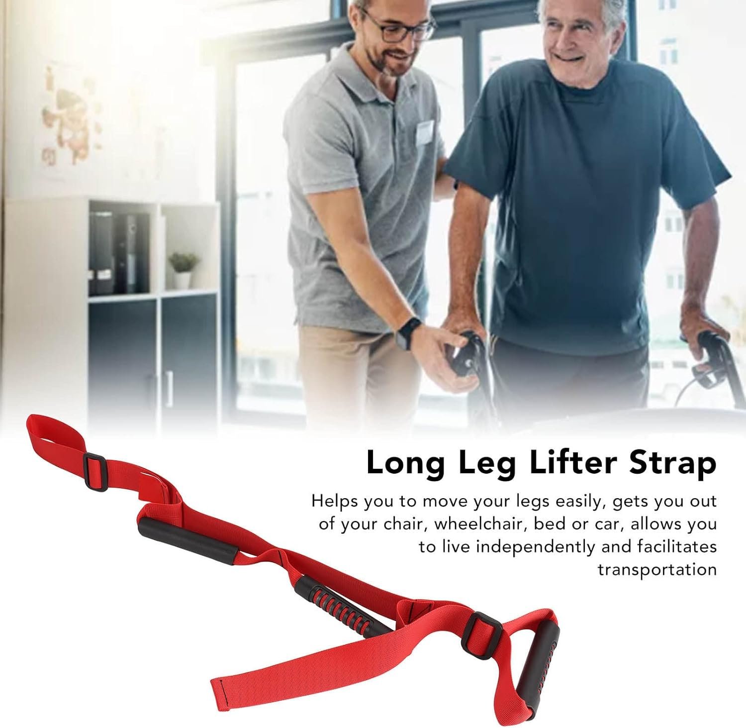 Leg Lifter Strap – leg lift assistive strap - Image 3