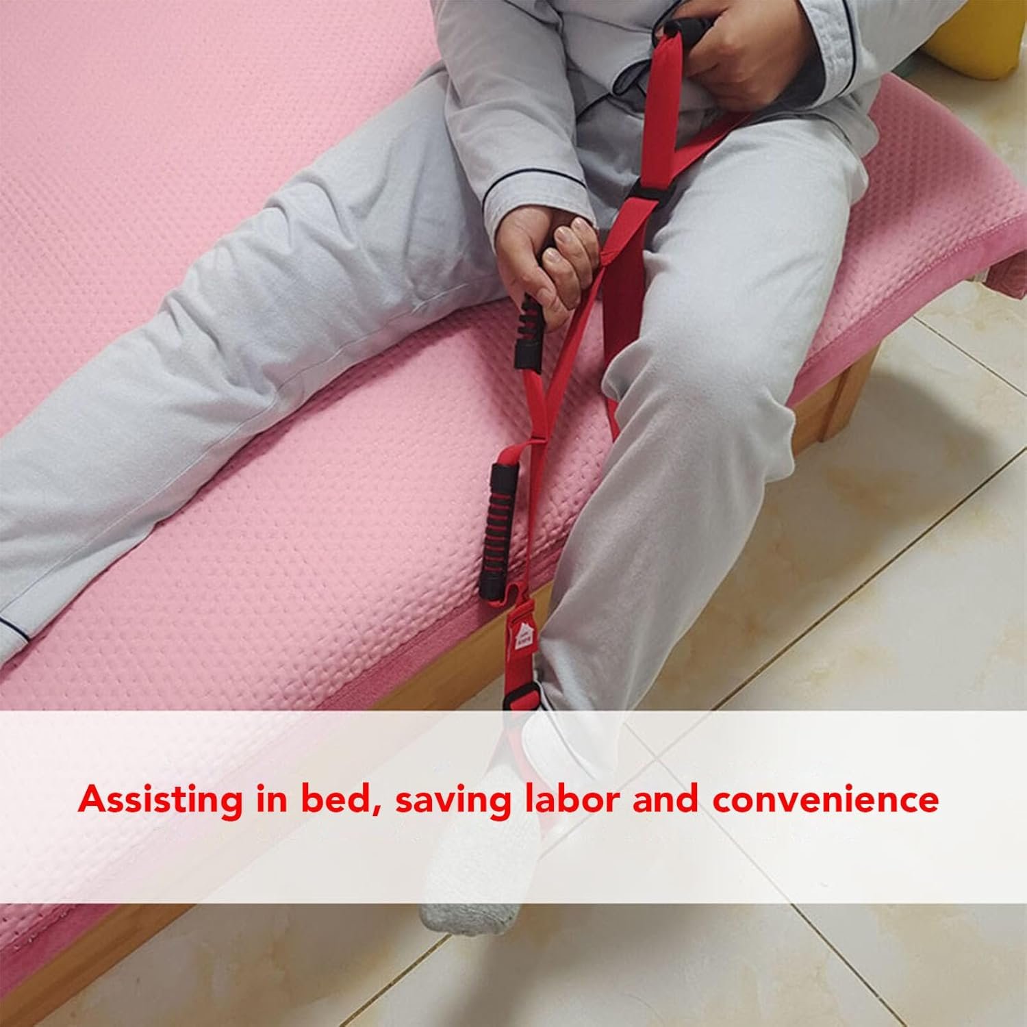 Leg Lifter Strap – leg lift assistive strap - Image 4