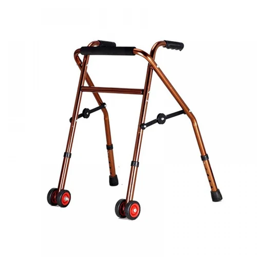 Pediatric Wheeled Walker Aluminum Adjustable Child Walker