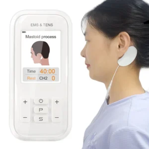 Cranial Electrotherapy Device KM204 for Anxiety, Insomnia, Rhinitis & Nasal Congestion Effective Relief | Advanced Dual Channel EMS & TENS Precision Therapy