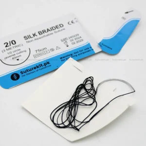 Surgical Sutures SILK (2/0–6/0) – 12 Pack