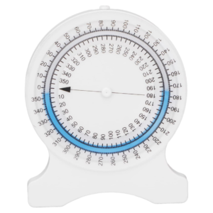 Bubble Inclinometer 360° for Range of Motion Assessment