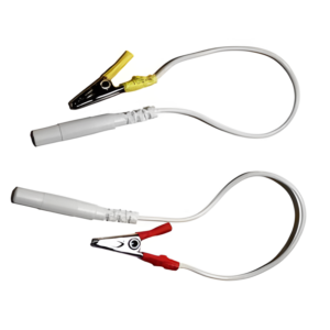 Alligator Clip Electrode Cable for Dry Needling – 2mm Pigtail, 1 Piece