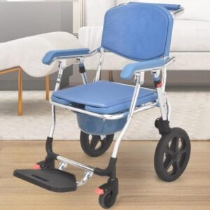 Commode Chair 4-in-1 Wheeled For shower