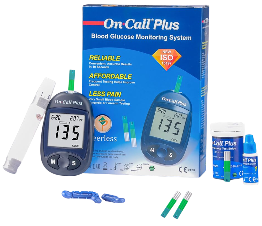 Glucose Monitor (On Call Plus) – Fast, Accurate Diabetes Tester